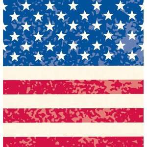   Stars and Stripes Plastic Banquet Table Covers
