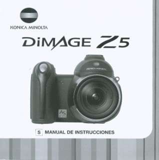 Konica Minolta Dimage Z5 Digital Camera Manual De Instrucciones 