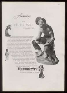 1975 Hummel Hummelwerk El Retrato figures print ad  