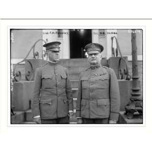  Photo (M) Gen. R.L. Bullard & Col. Wm Weigel