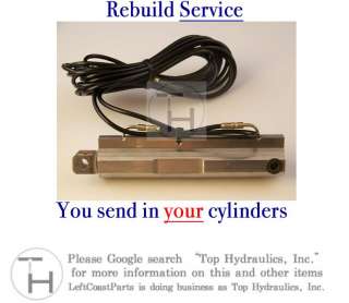 Rebuild Service for your R170 Roof Top Left Main Lift Cylinder Ram 