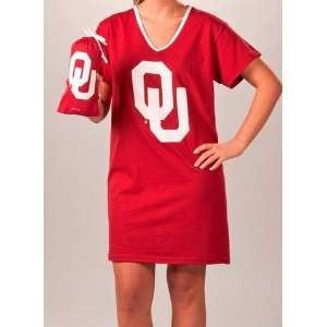  University of Oklahoma Sooners Womens Night Shirt Tee 
