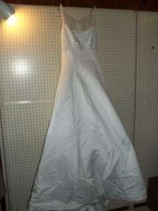   Elegant Custom Wedding Dress Shoulder Strap size 8 Originally $1400.00