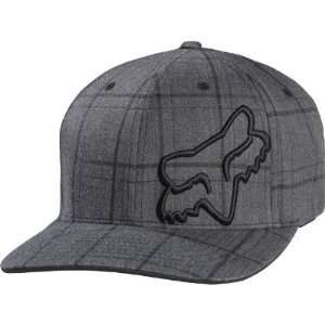 Fox Racing Muggin Flexfit Hat [Black/Charcoal] XS/S Black/Charcoal XS 