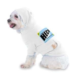   HECTOR Hooded (Hoody) T Shirt with pocket for your Dog or Cat SMALL