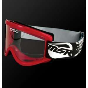 MSR YOUTH MX MOTOCROSS DIRT OFFROAD GOGGLE RED Automotive