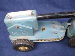 1950s Nylint Missile Launcher Truck Naval Defense Toy  