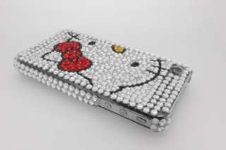 Big Hello Kitty Bling Hard Case For iPhone 4 +Mirror  