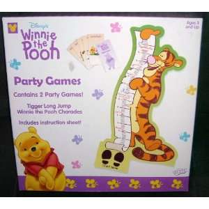  Winnie the Pooh PARTY GAMES 1999 Tigger Long Jump & Pooh 