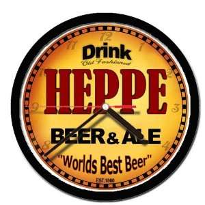  HEPPE beer and ale cerveza wall clock 