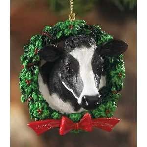  Cow Christmas Ornament