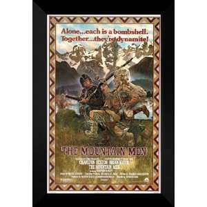The Mountain Men 27x40 FRAMED Movie Poster   Style A 