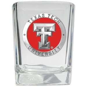  Texas Tech Red Raiders Square Shot Glass Sports 