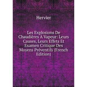   Critique Des Moyens PrÃ©ventifs (French Edition) Hervier Books