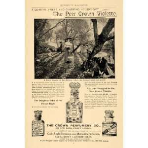  1895 Ad Violette Crown Perfumery Company Violet Garden 