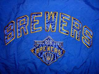 vtg retro MILWAUKEE BREWERS 1982 WORLD SERIES COOPERSTOWN COLLECTION 