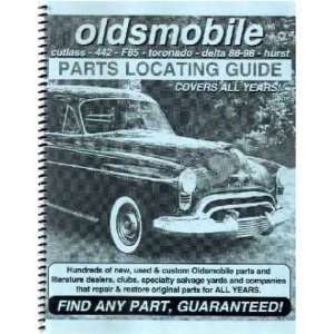    OLDSMOBILE Parts Locating Guide Book List Catalog Automotive