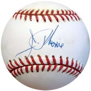  Jim Thome Signed Ball   1995 WS PSA DNA