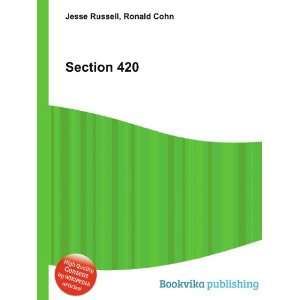  Section 420 Ronald Cohn Jesse Russell Books