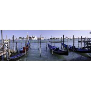  Venice gondolas on 16 x 48 Gallery Wrapped Canvas