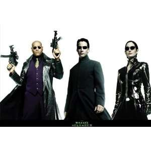  Matrix Reloaded (Morpheus, Neo, Trinity) Movie Poster 