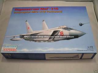 Eastern Express 1/72 72115 Mikoyan MiG 31B 31 Foxhound Interceptor 