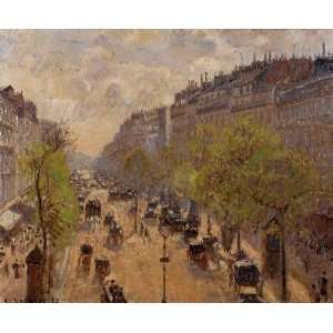  Oil Painting Boulevard Montmartre Spring Camille 
