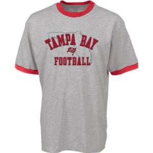  Tampa Bay Buccaneers Grey Home State Ringer T Shirt 