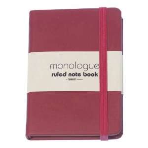  Grandluxe Pink Monologue Ruled Notebook, Small, 2.95 x 4.1 