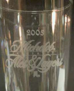 Michelob Specialty Ales & Lagers Pilsner Glass Etched  
