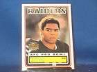 PSA 9 1983 Topps Football Marcus Allen ROOKIE Oakland Raiders #294 Los 