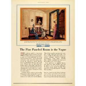   Clarke Minneapolis Lumber William Russell   Original Print Ad Home