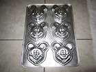 Wilton Mickey Mouse 6 Mold Cake Pan Used
