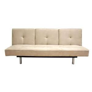  Modern Furniture  Artie Microfiber Convertible Sofa
