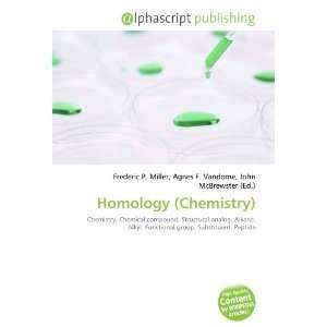  Homology (Chemistry) (9786132712363) Books