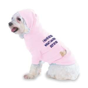   bed Hooded (Hoody) T Shirt with pocket for your Dog or Cat Medium Lt