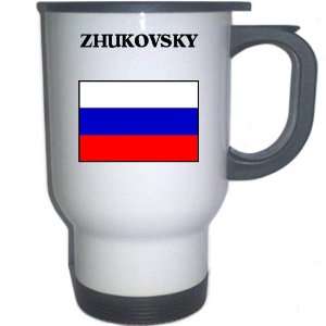  Russia   ZHUKOVSKY White Stainless Steel Mug Everything 