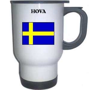 Sweden   HOVA White Stainless Steel Mug 