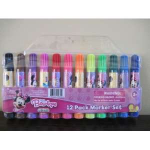  Minnie Mouse 12 Pack Marker Set