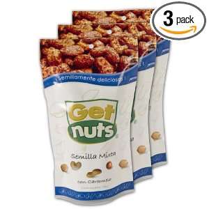 GetNuts Caramelized Mixed Nuts 142 Gr (Package of 3) from Costa Rica