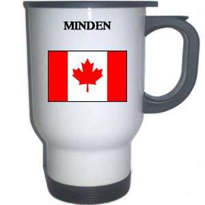  Canada   MINDEN White Stainless Steel Mug Everything 