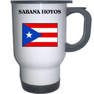  Puerto Rico   SABANA HOYOS White Stainless Steel Mug 