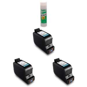  Three Color Remanufactured Ink Cartridges HP 17 XL (HP17XL 