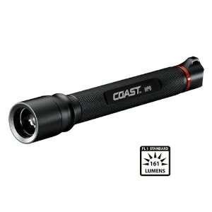  Coast HP6 Compact 161 Lumens LED Flashlight w/Bezel, Black 