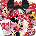 Disney MINNIE MOUSE Red Polka Dots Tableware Decorations All Under One 