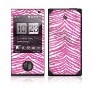  HTC Touch Diamond Decal Skin   Pink Zebra 