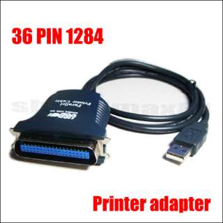 USB 2.0 to 36 Pin Parallel Printer adapter cable S96  