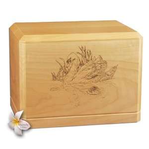 Swan Classic Maple Wood Cremation Urn