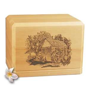  Gristmill Classic Maple Wood Cremation Urn