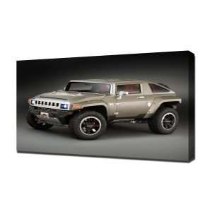 Hummer HX Concept   Canvas Art   Framed Size 40x60   Ready To Hang